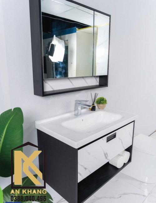 Bộ Tủ Chậu Mowoen D6952