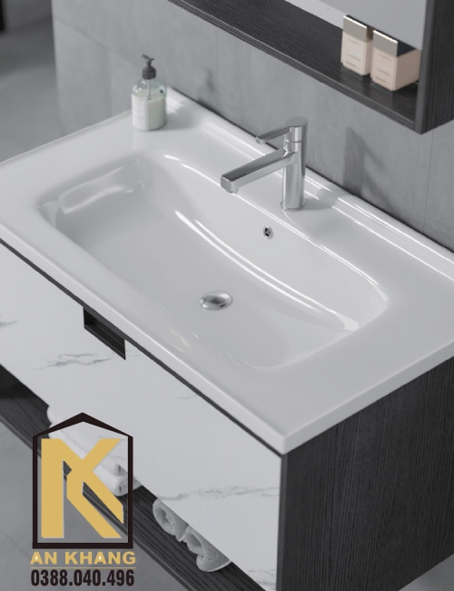 Bộ Tủ Chậu Mowoen D6952