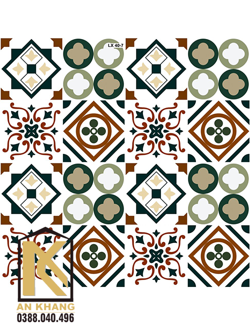 40x40 Gạch Bông LX40-7