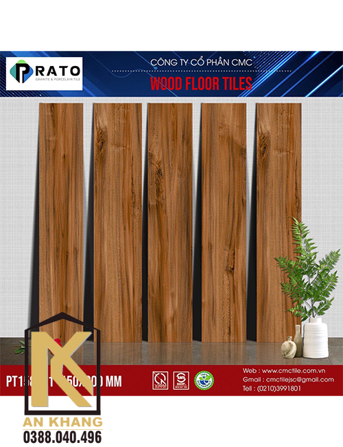 Gạch thanh gỗ CMC Prato 158001