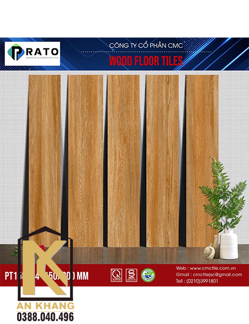Gạch thanh gỗ CMC Prato 158004