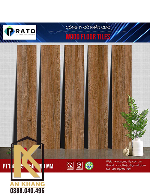 Gạch thanh gỗ CMC Prato 158005
